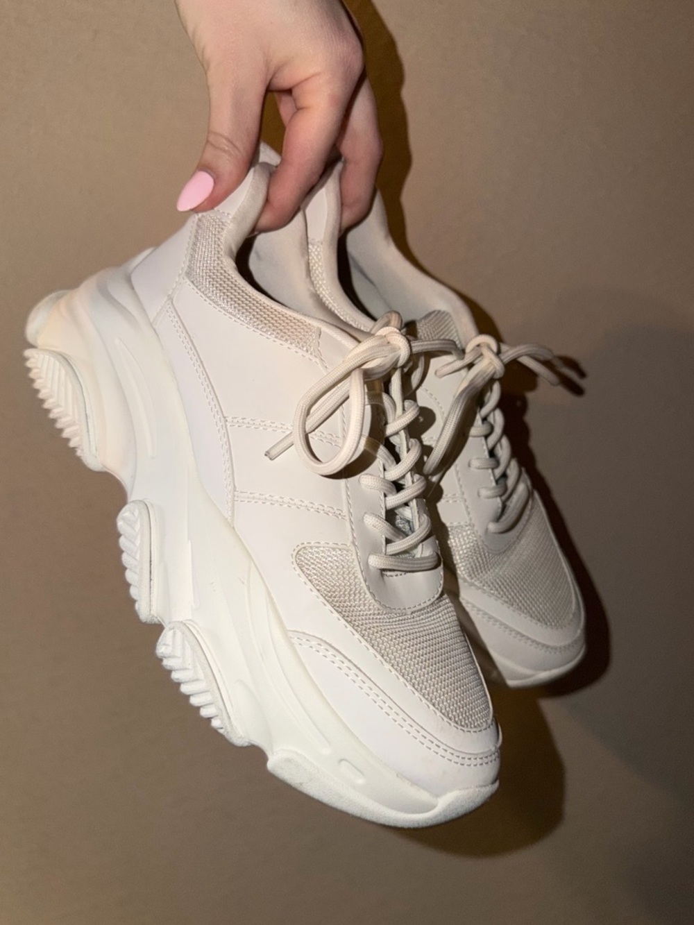 Steve Madden chunky white sneaker